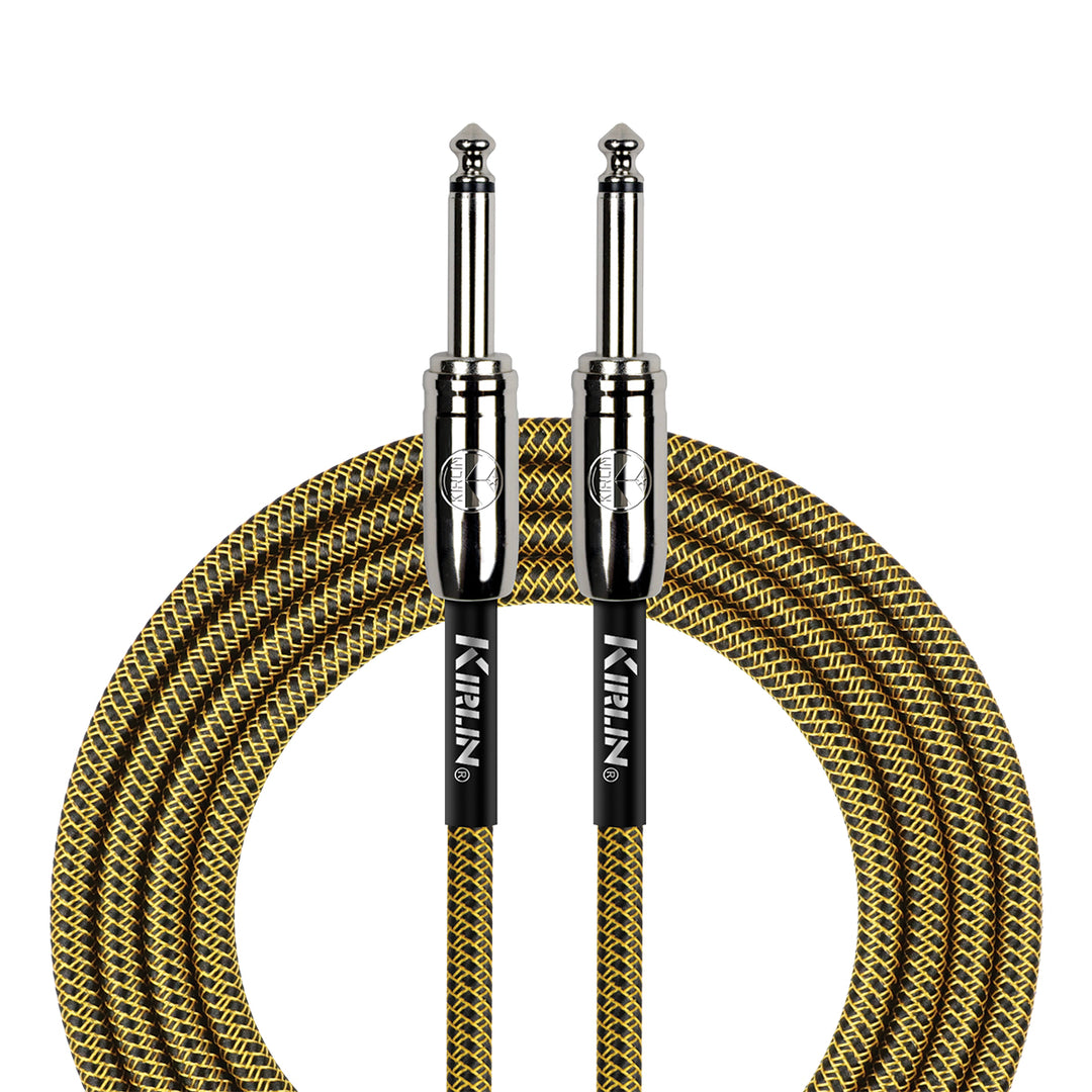 Kirlin 10FT Woven Tweed Guitar Instrument Cable