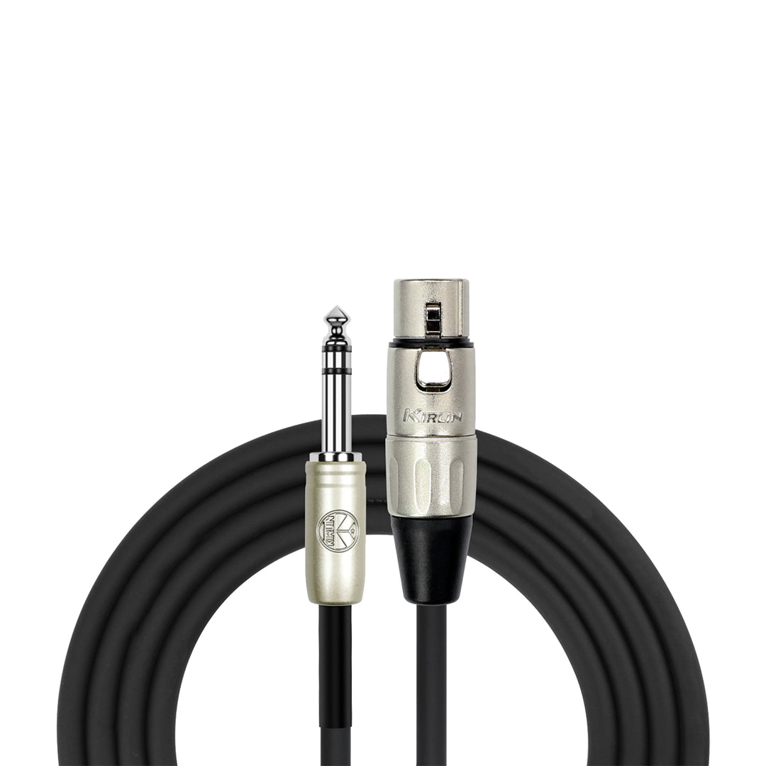 Kirlin 6ft Original Female XLR - 1/4inch TRS Patch Cable