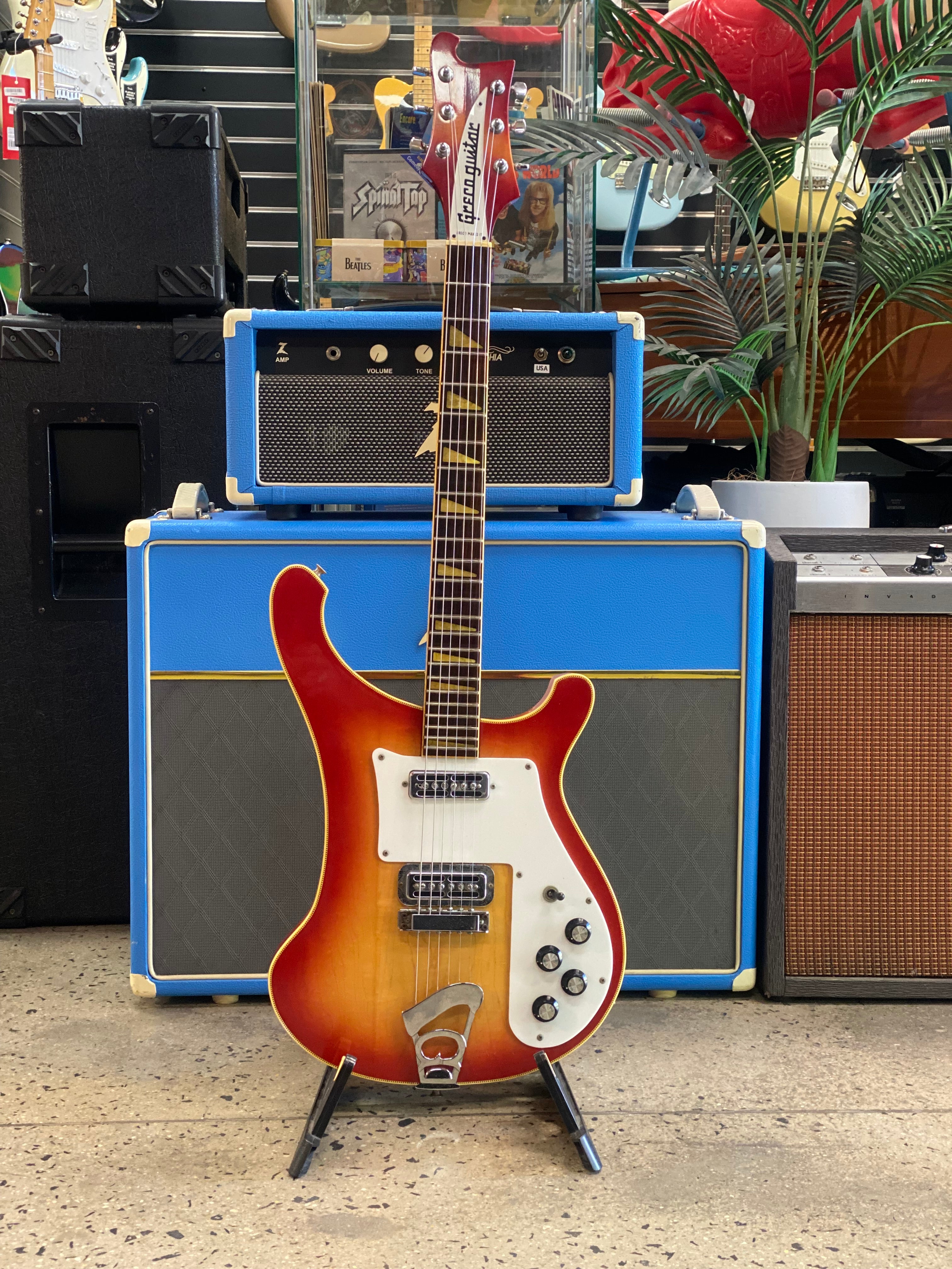 Greco MIJ 1976 RG550 Rick 480 Model w/case | Fireglo ***pre loved