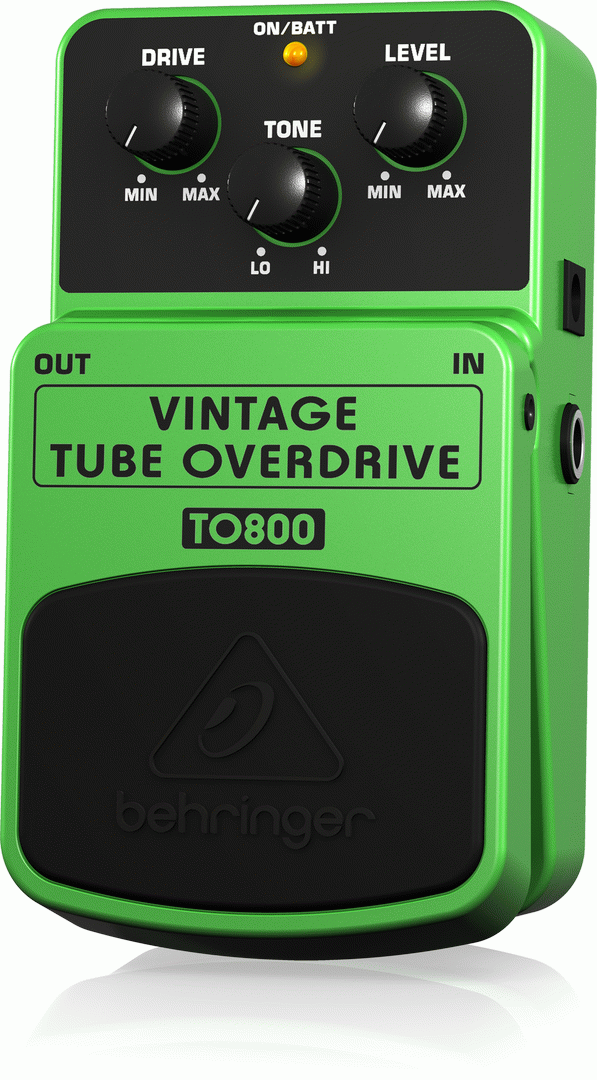 Behringer TO800 Vintage Tube Overdrive Pedal