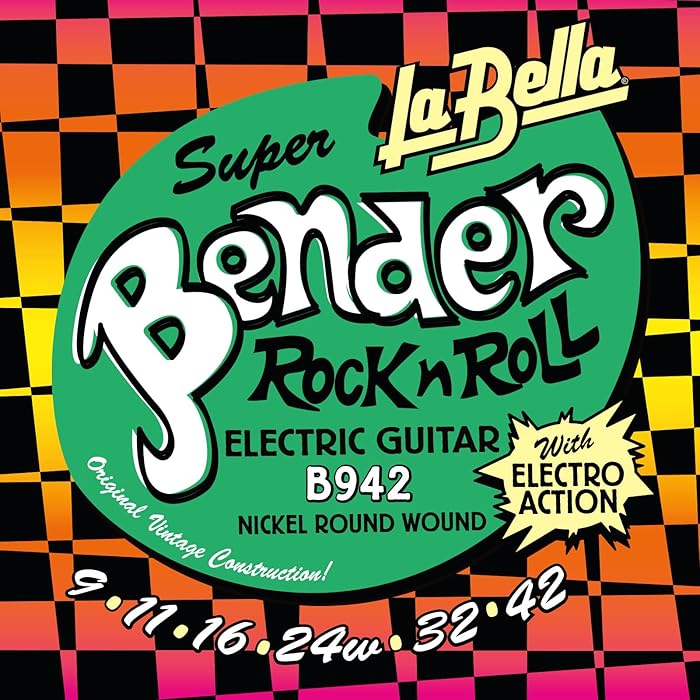 LA BELLA Electric Strings B942 SUPER BENDER 9-42