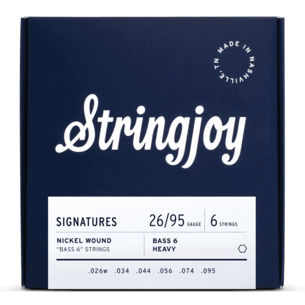 Stringjoy Signatures Bass VI Heavy Gauge 26-95