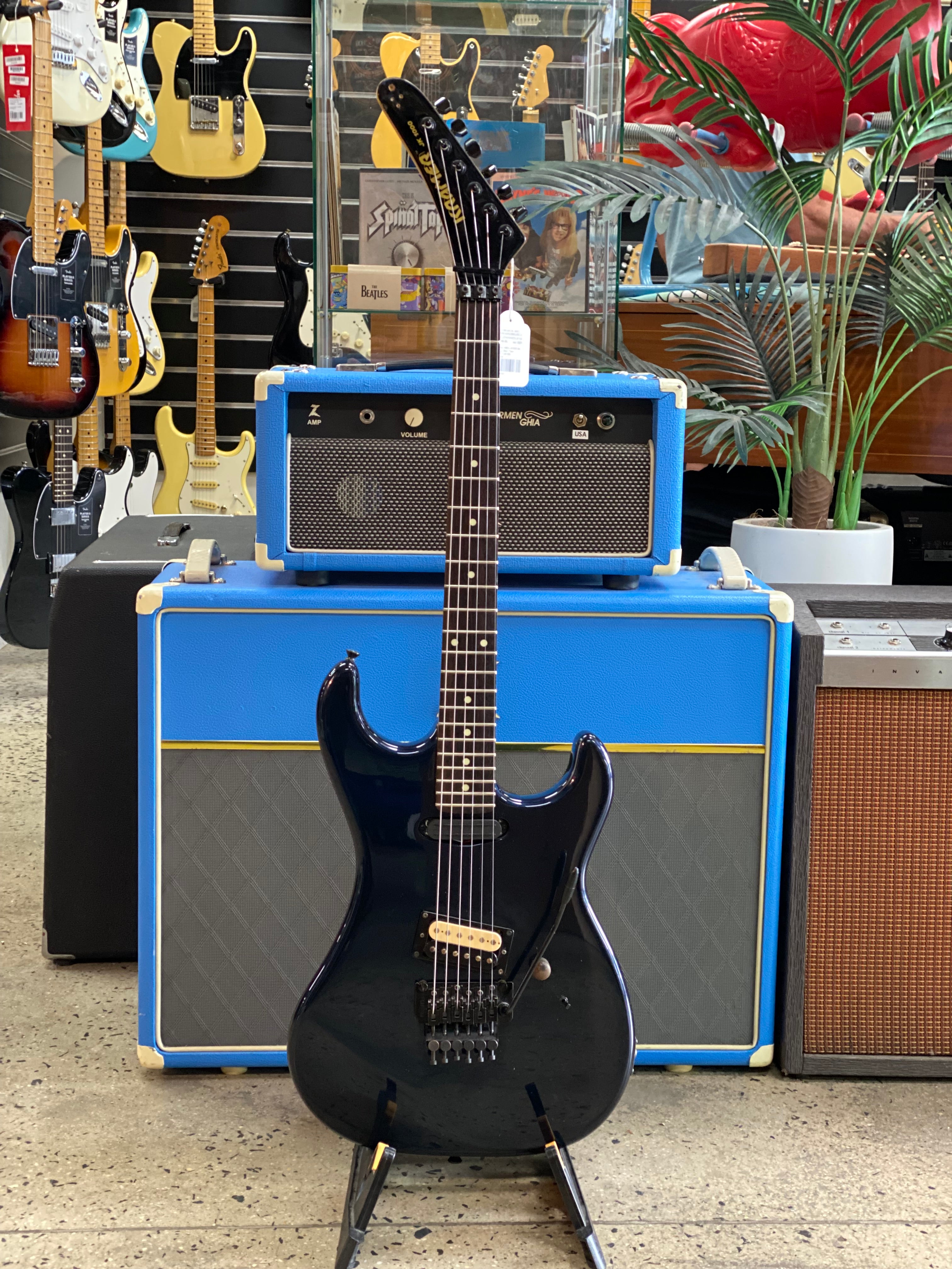 Kramer 1980's JK1000 HS w/bag | Blue ***pre loved*** – A&B Musical