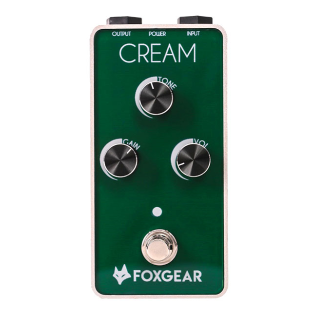 Fox Gear CREAM Vintage Overdrive Pedal