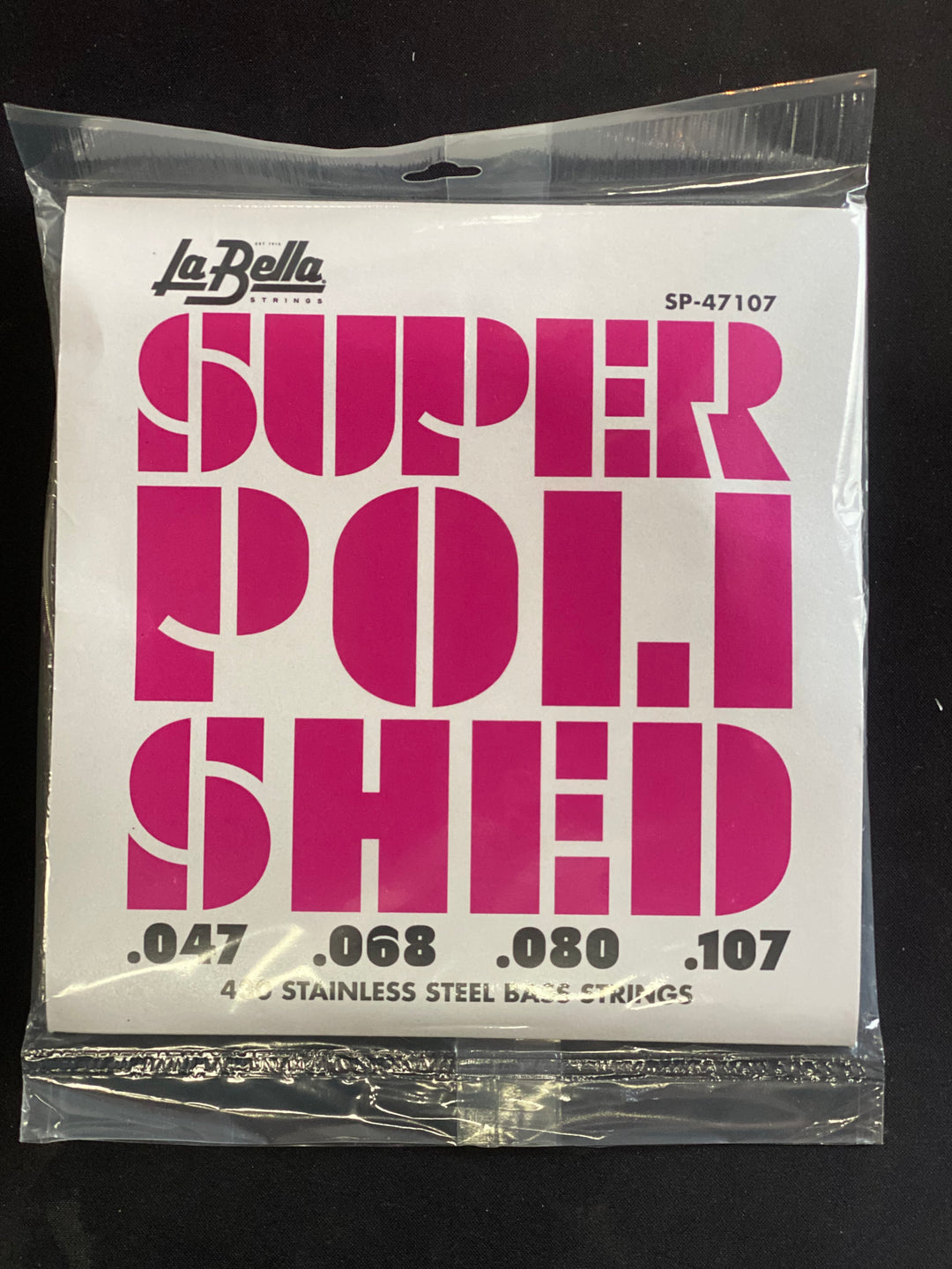 Labella Bass Strings SP-47101 Olinto Super Polished 47-107