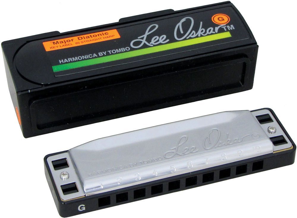 G DIATONIC HARMONICA 10 HOLE - LEE OSKAR
