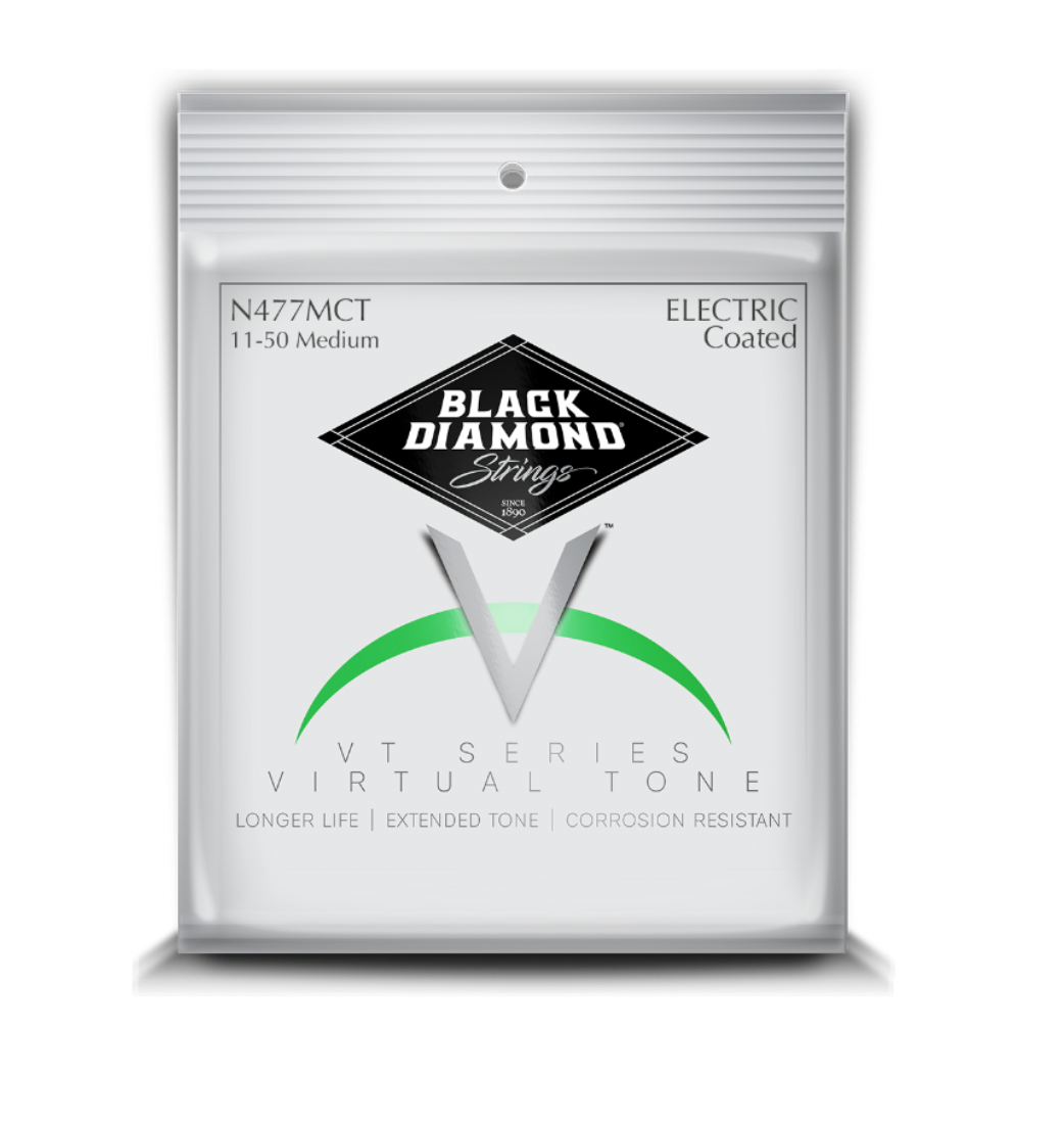 BLACK DIAMOND ELECTRIC CLEAR COAT NICKEL MEDIUM 11-50