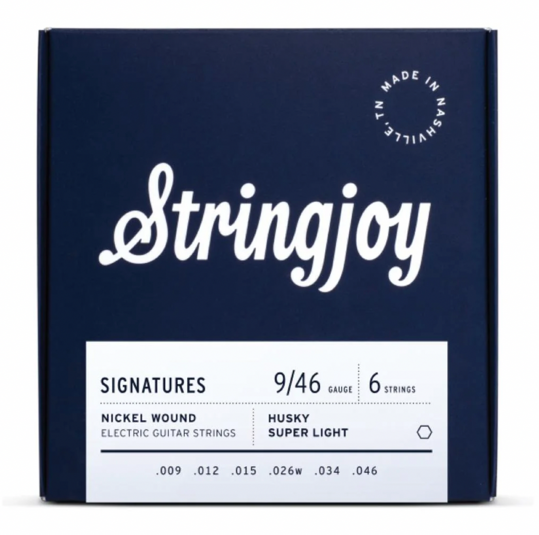 Stringjoy Signatures Husky Super Light (9-46) Nickel Wound Electric Strings