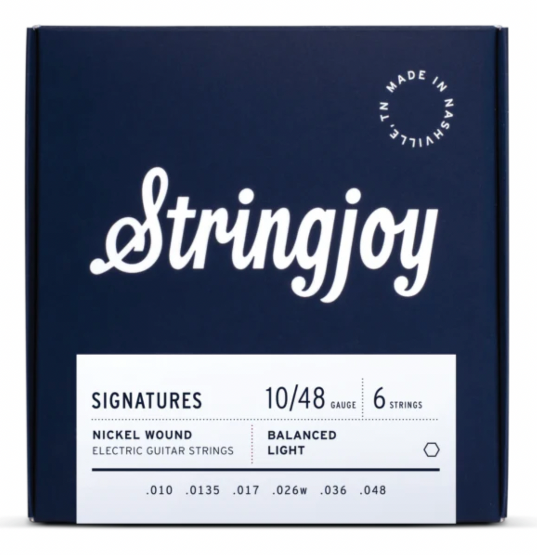 Stringjoy Signatures Light Gauge (10-48) Nickel Wound Electric Strings