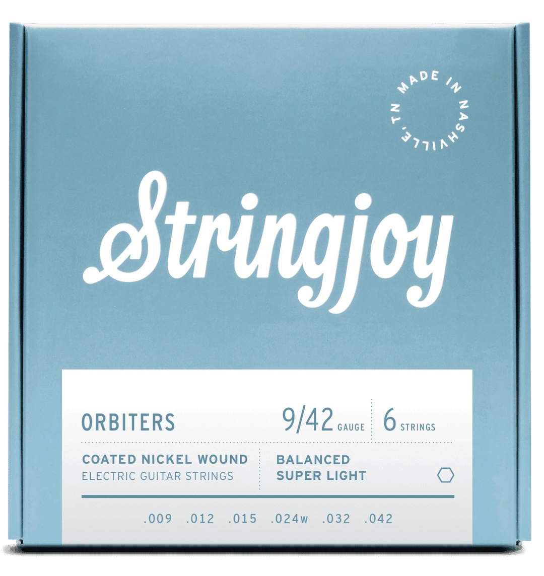 Stringjoy Orbiters Super Light (9-42) Coated Electric Strings