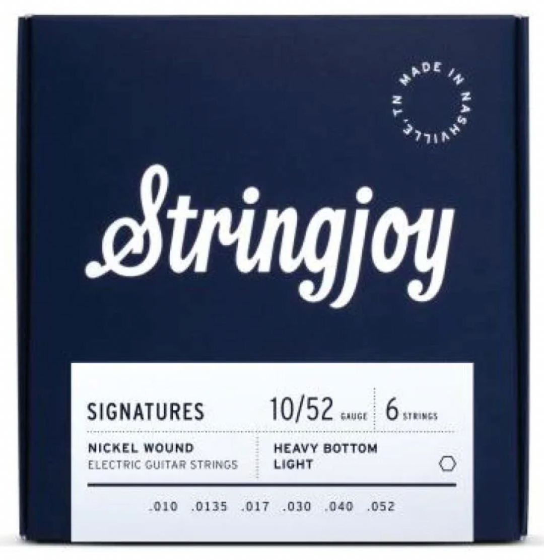 Stringjoy Signatures Heavy Bottom (10-52) Nickel Wound Electric Strings
