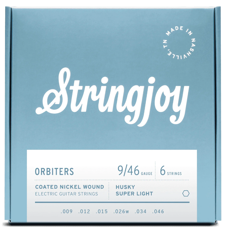 Stringjoy Orbiters Husky Super Light (9-46) Coated Electric Strings
