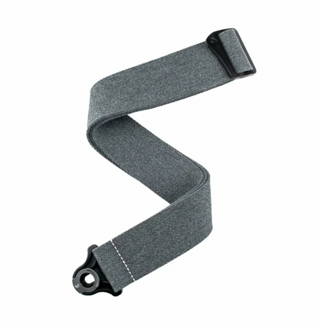 Daddario 50mm auto lock Guitar Strap | Skater Grey