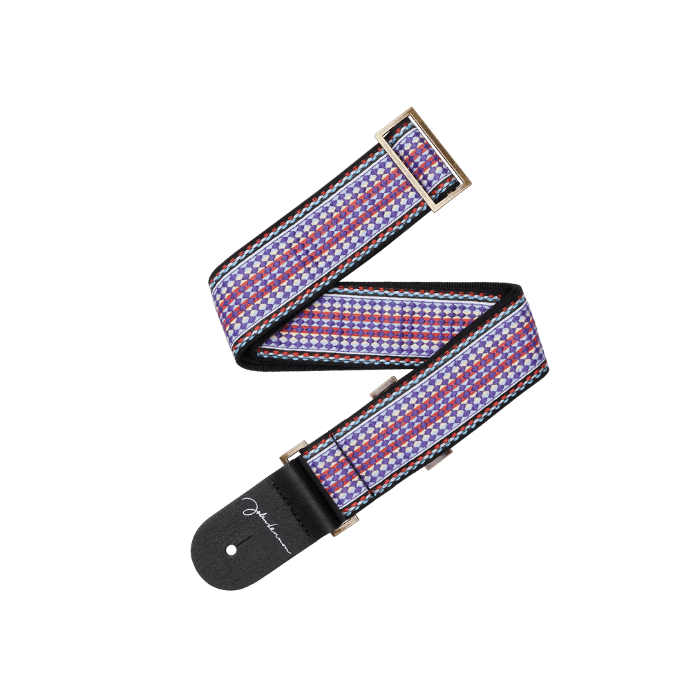 John Lennon Guitar Strap Live in NYC Jacquard