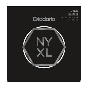 D'addario NYXL Electric Guitar Set 12-60 Nickel Wound Extra Heavy