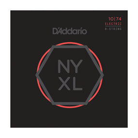 D'addario NYXL 10/74 Light top-Heavy Bottom - 8 string set