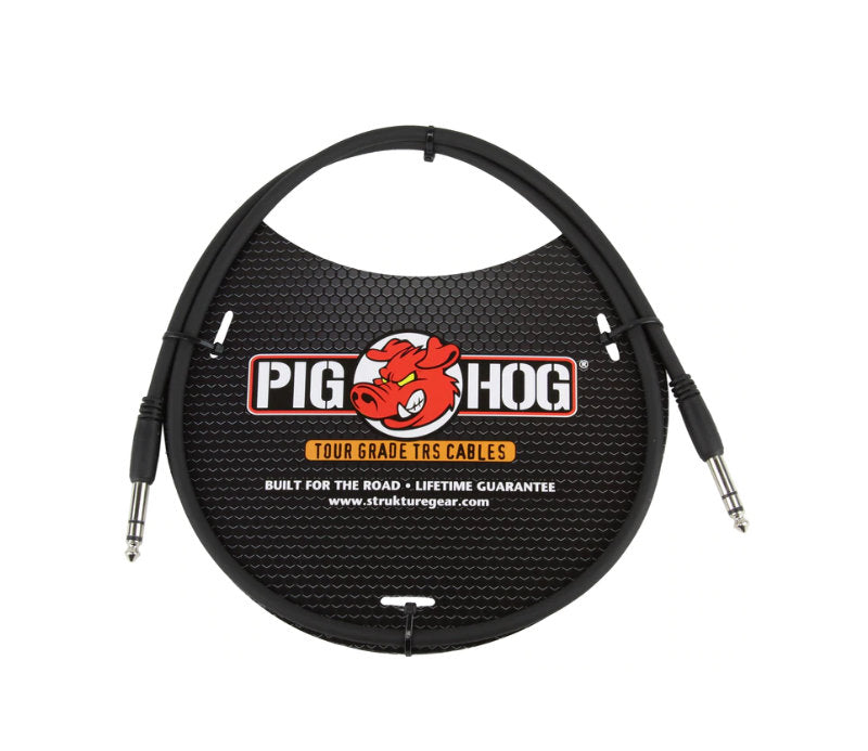 Pig Hog Cable – 1/4" TRS 3 ft