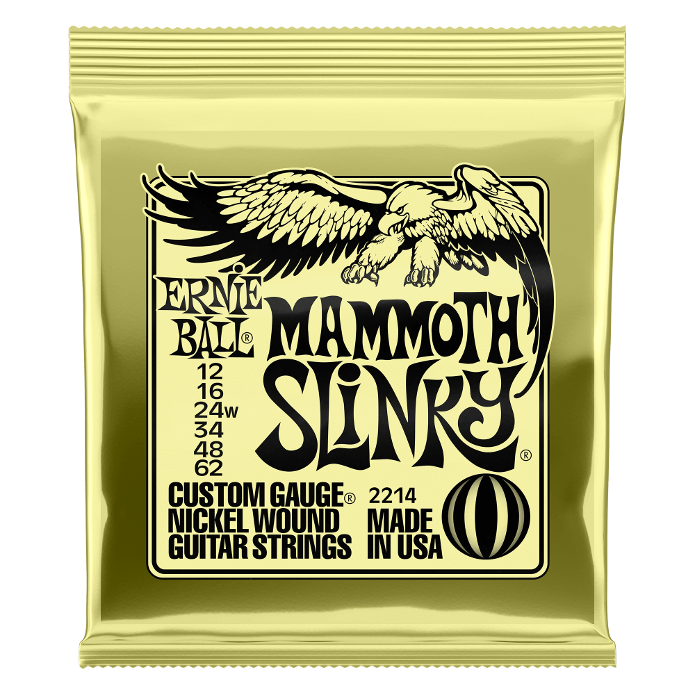 Ernie Ball Nickel Mammoth Slinky - 12 16 24 34 48 62