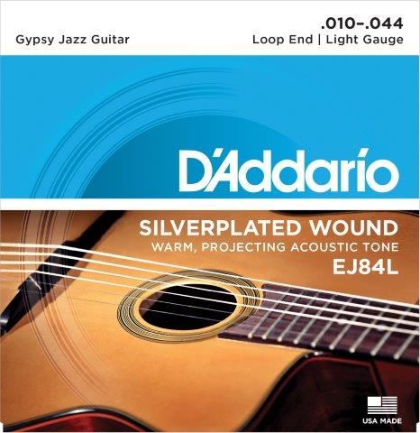 D'addario Gypsy Jazz Loop End Strings 10-44