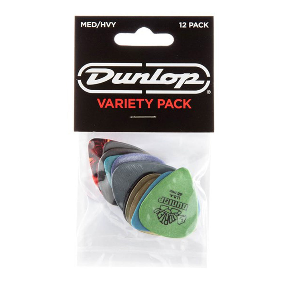 Dunlop Med/heavy pick players pack (12)