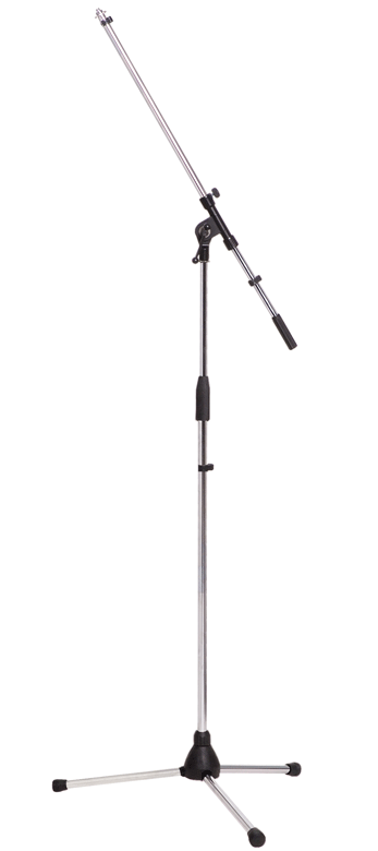 AMS MIC BOOM STAND - CHROME/BLACK