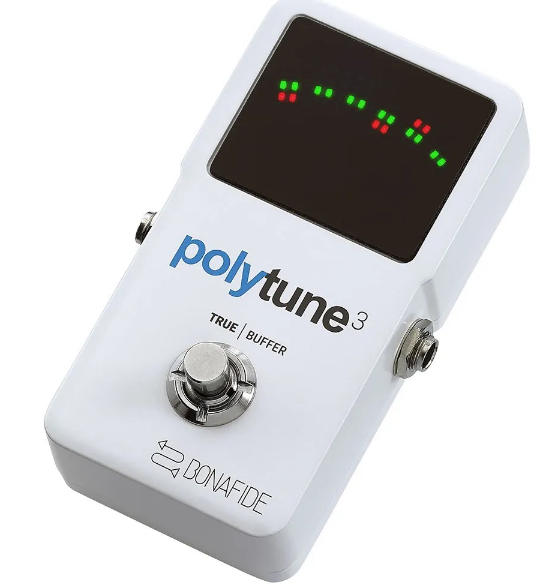 TC Electronic PolyTune 3 Poly-Chromatic Tuner w/ Built-In Buffer