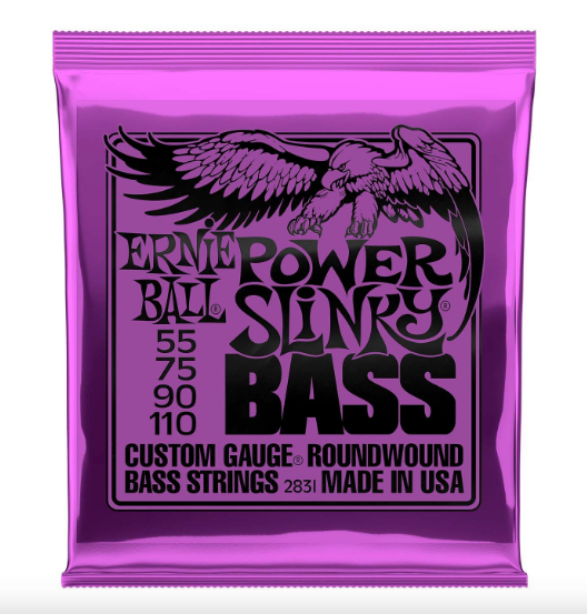 Ernie Ball 2831 Slinky Nickel Wound Bass Strings 55-110