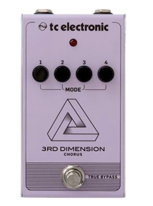TC ELECTRONIC 3RD DIMENSION CHORUS EFFECTS PEDAL