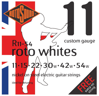 Rotosound R1154 Roto Whites Electric Detune 11-54