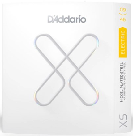 D'addario XS coated Electric guitar strings | Super Light/regular Bottom 9-46