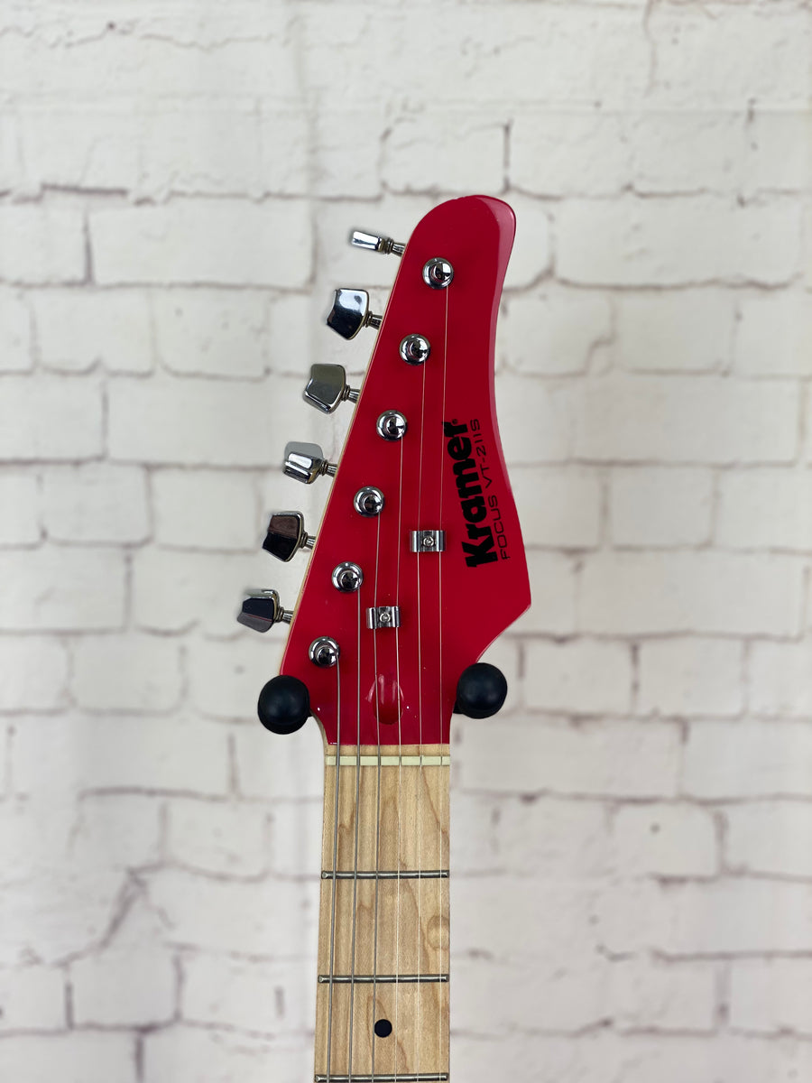 Kramer Guitars Focus VT211S Ruby Red A&B Musical Instruments