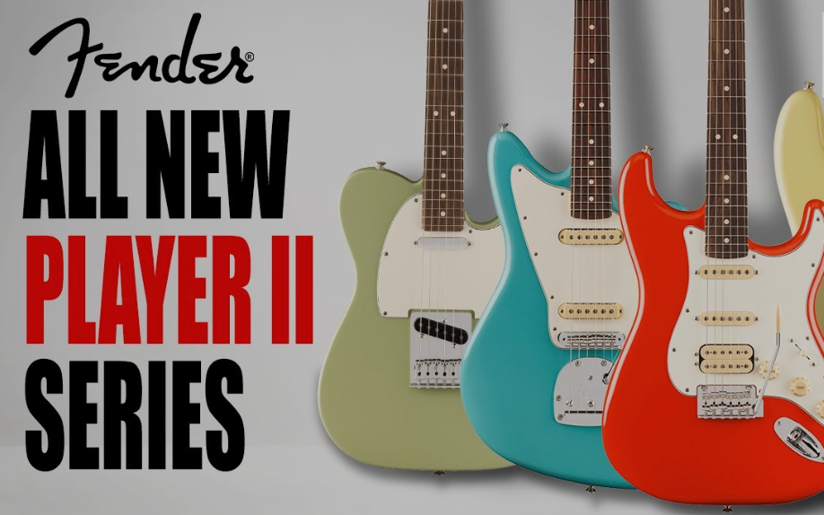 Introducing the NEW Fender Player II Range - in store now