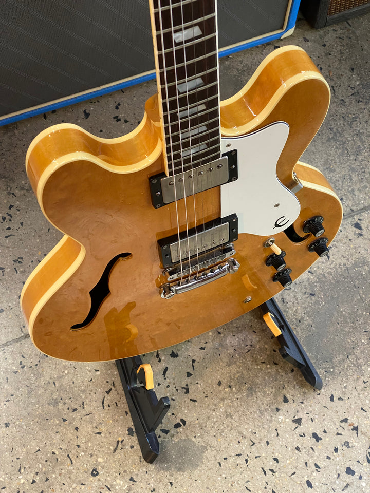 Epiphone MIJ Riviera w/case | Vintage Natural ***pre loved***