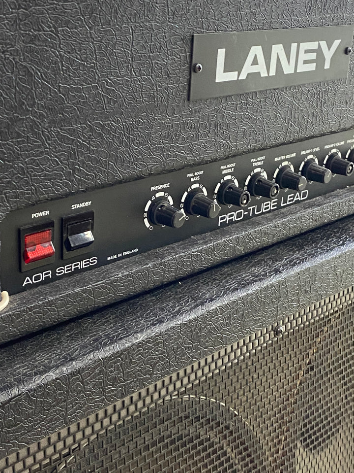 Laney AOR 50 Pro Tube Head 50w and matching quad 4x12 ***Pre Loved***