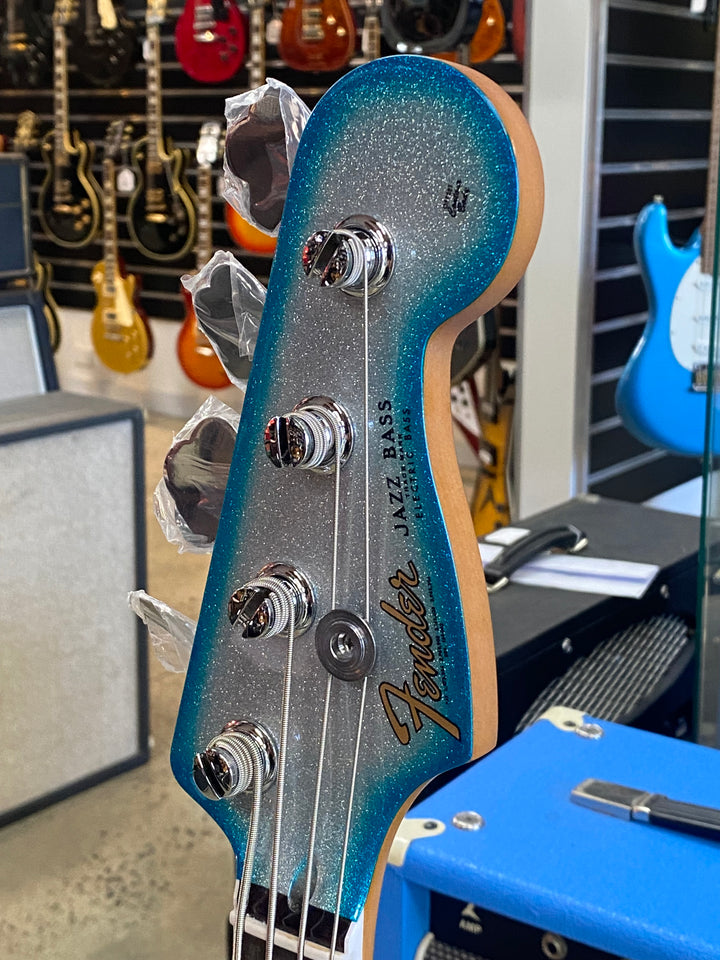 Fender Limited Player Plus x Blu DeTiger Jazz Bass | Sky Burst Sparkle