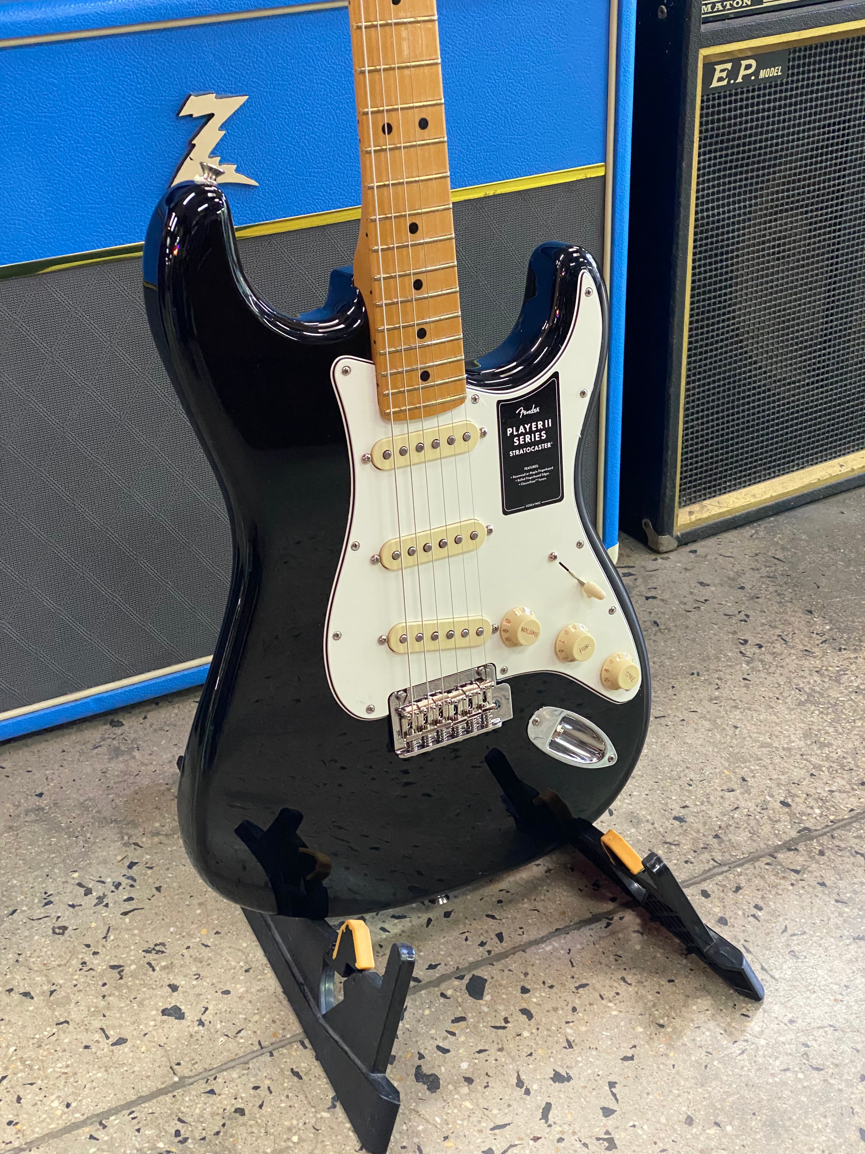 Fender Player II Stratocaster | Black – A&B Musical Instruments