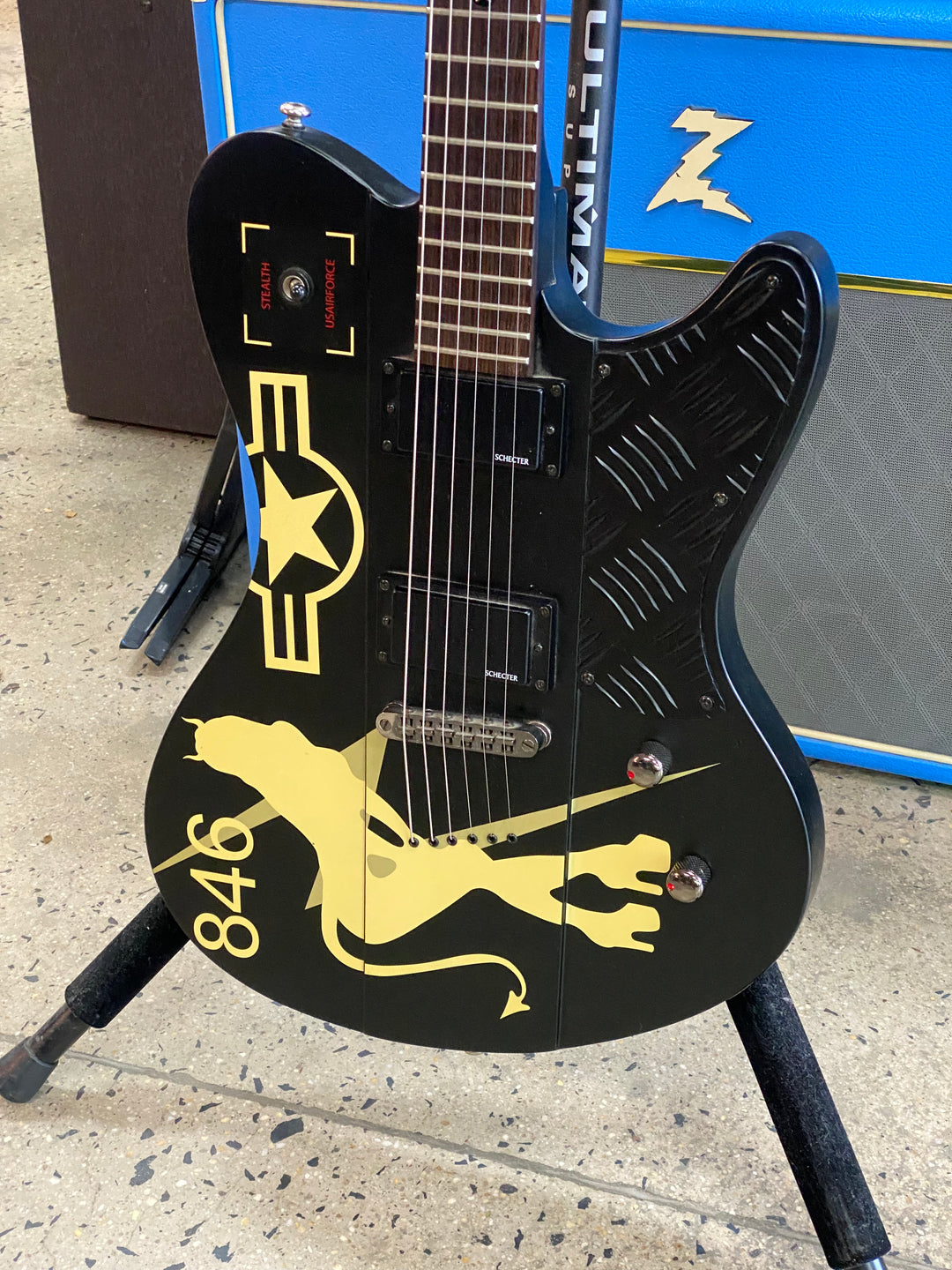 Schecter 2007 Ultra F-117 Stealth ***pre loved***