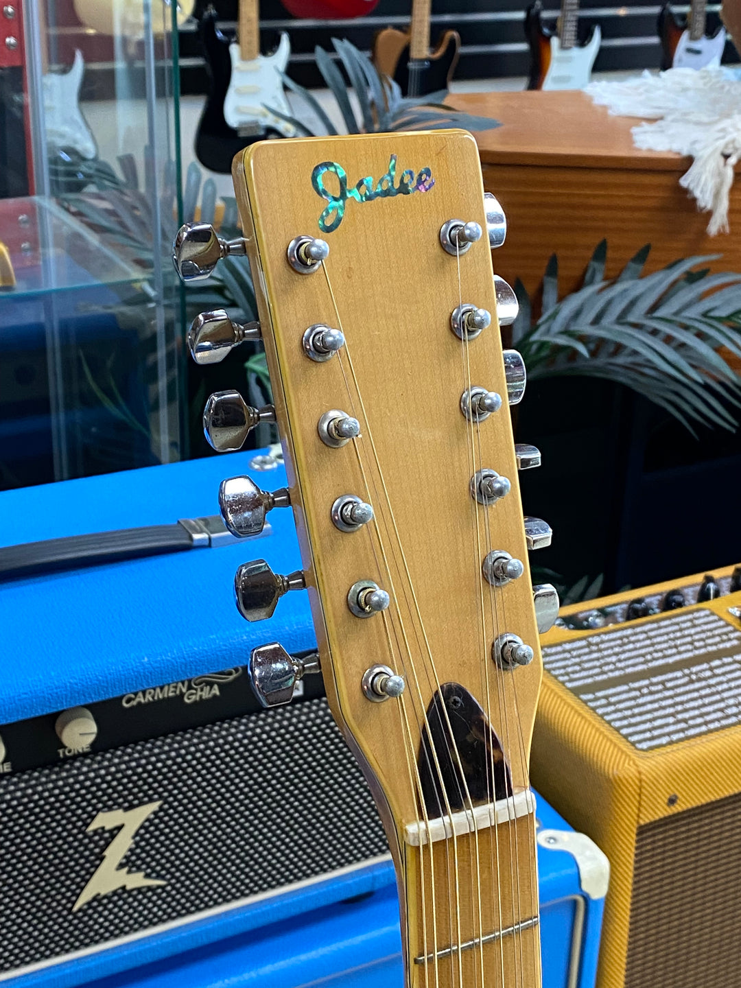 Jadee 12 string Natural Maple Acoustic W/case MIJ ***Pre Loved***