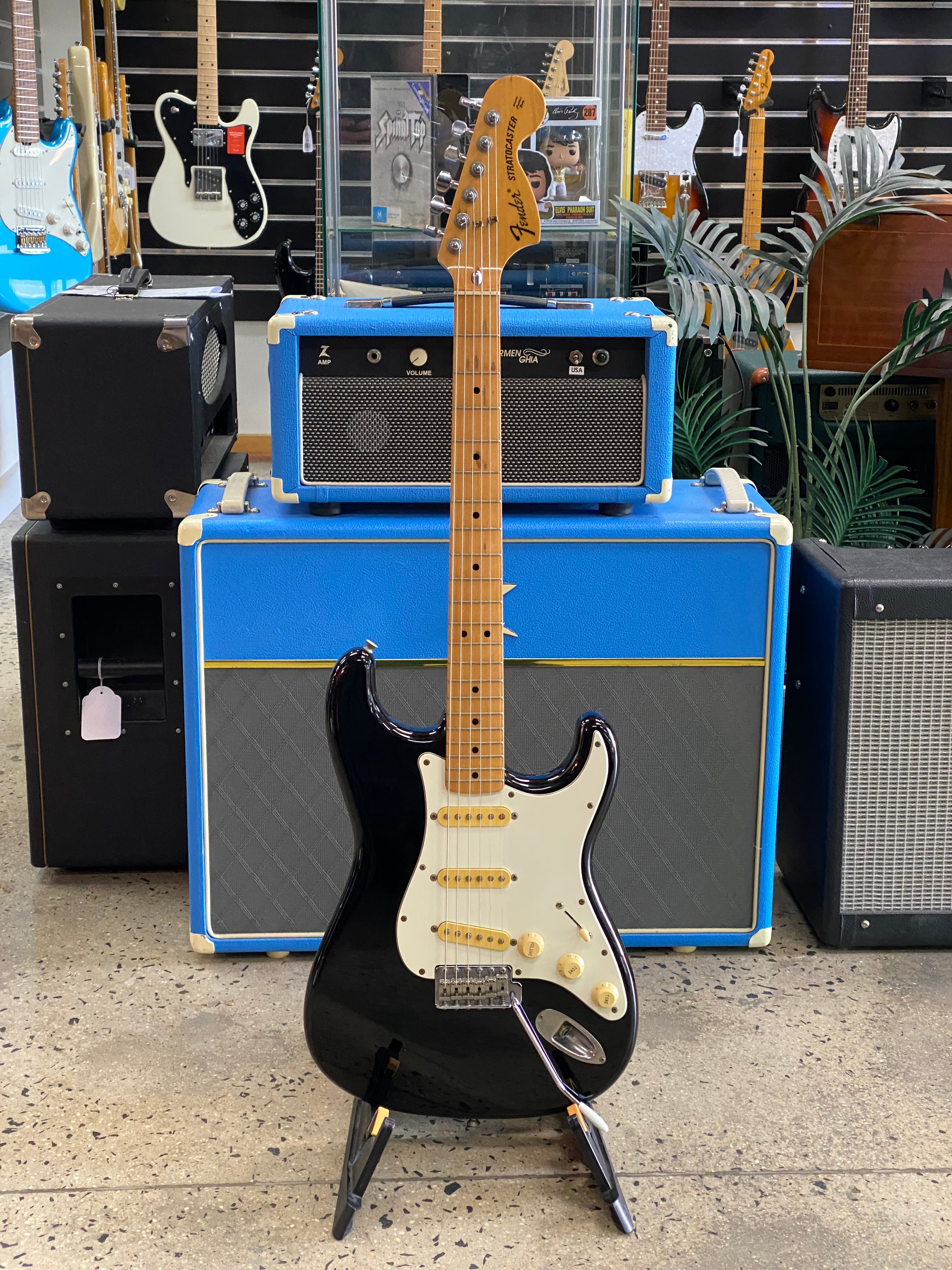 Fender MIJ ST72 '89-90 Stratocaster | Black W/bag ***Pre Loved