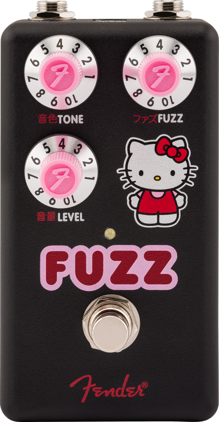 Fender® x Hello Kitty® Black Fuzz Pedal