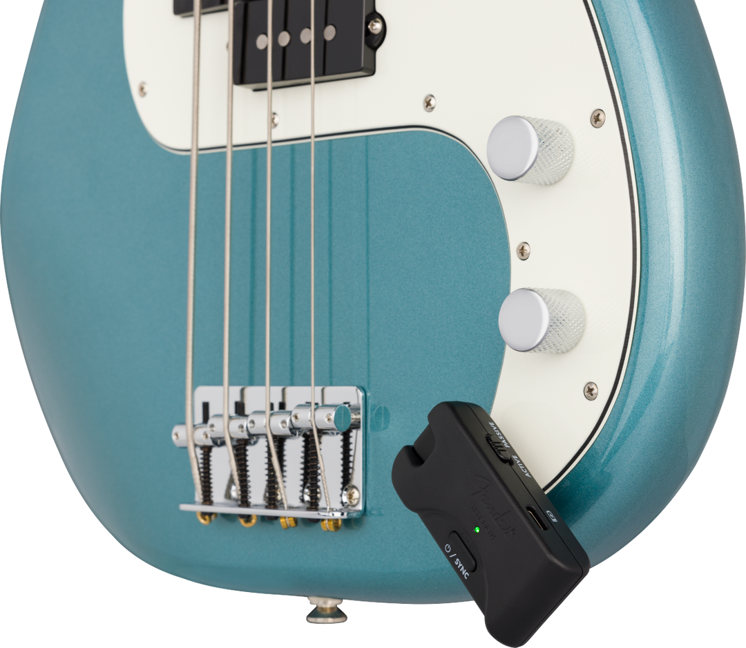 Fender Telepath Wireless System Mystic Ice Blue and Black