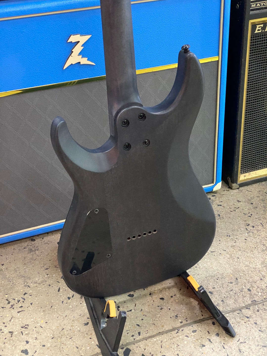 Schecter Omen Elite-6 Electric Guitar | Blue Burst