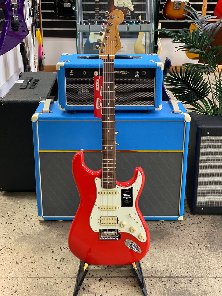 Fender  Player II Stratocaster® HSS, Rosewood Fingerboard, Coral Red