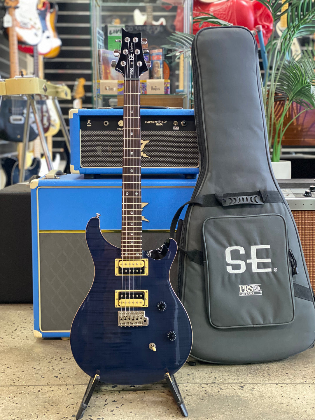 PRS SE 2008 MIK Custom 24 wbag | Blue ***pre loved***