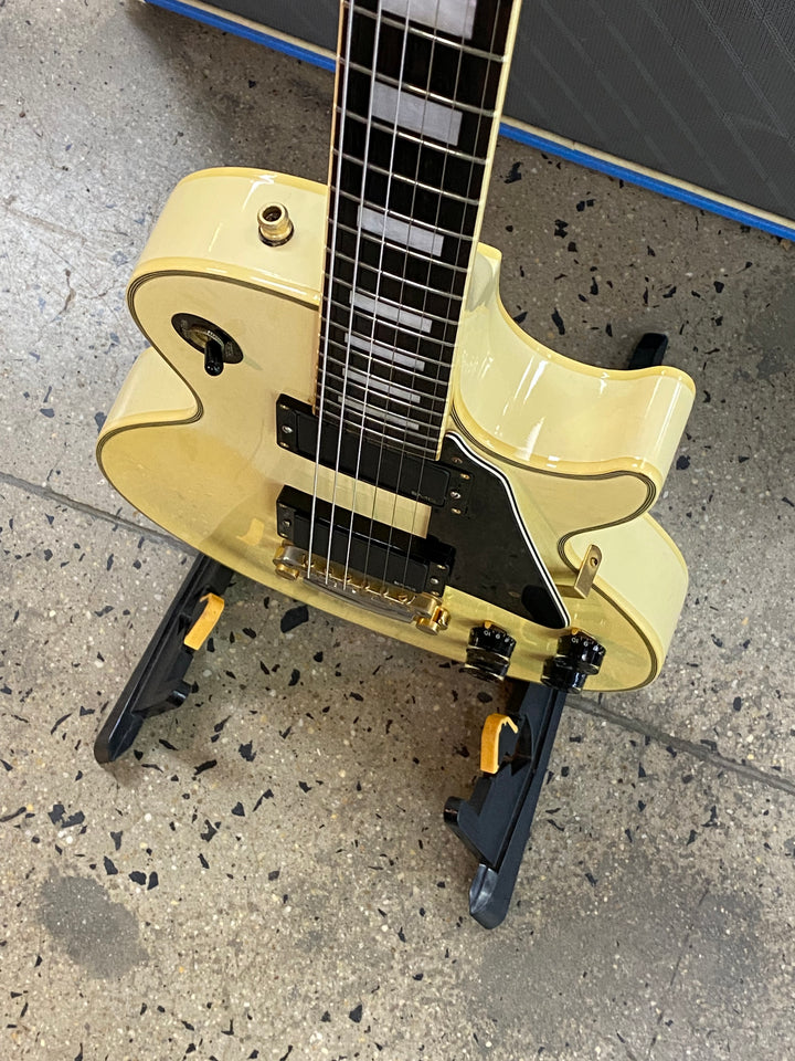 Burny LPC *Modded EMG Pickups w/bag | White ***pre loved***