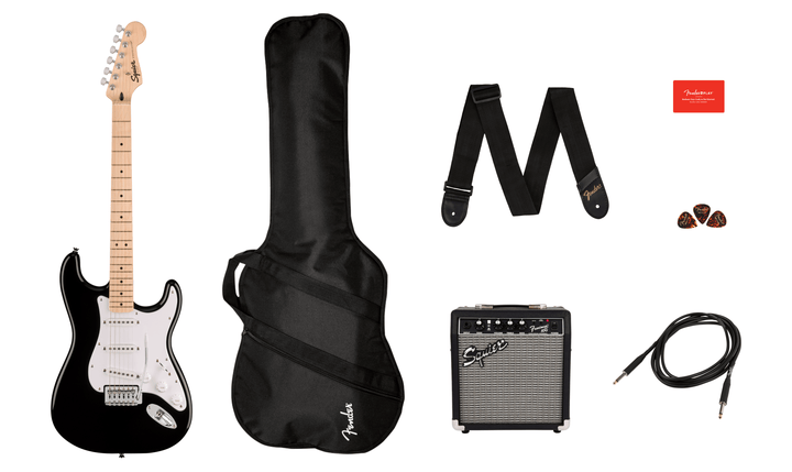 Squier Sonic Stratocaster Pack | Black