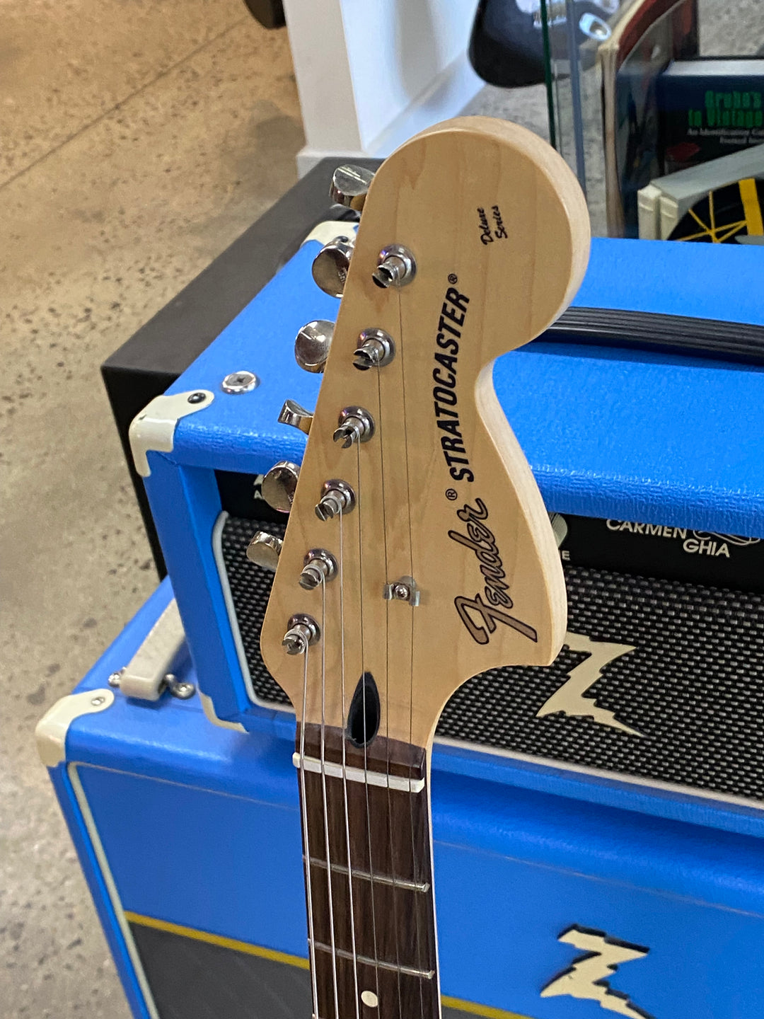 Fender 2023 Tom Delonge Strat w/bag | Surf Green ***pre loved***