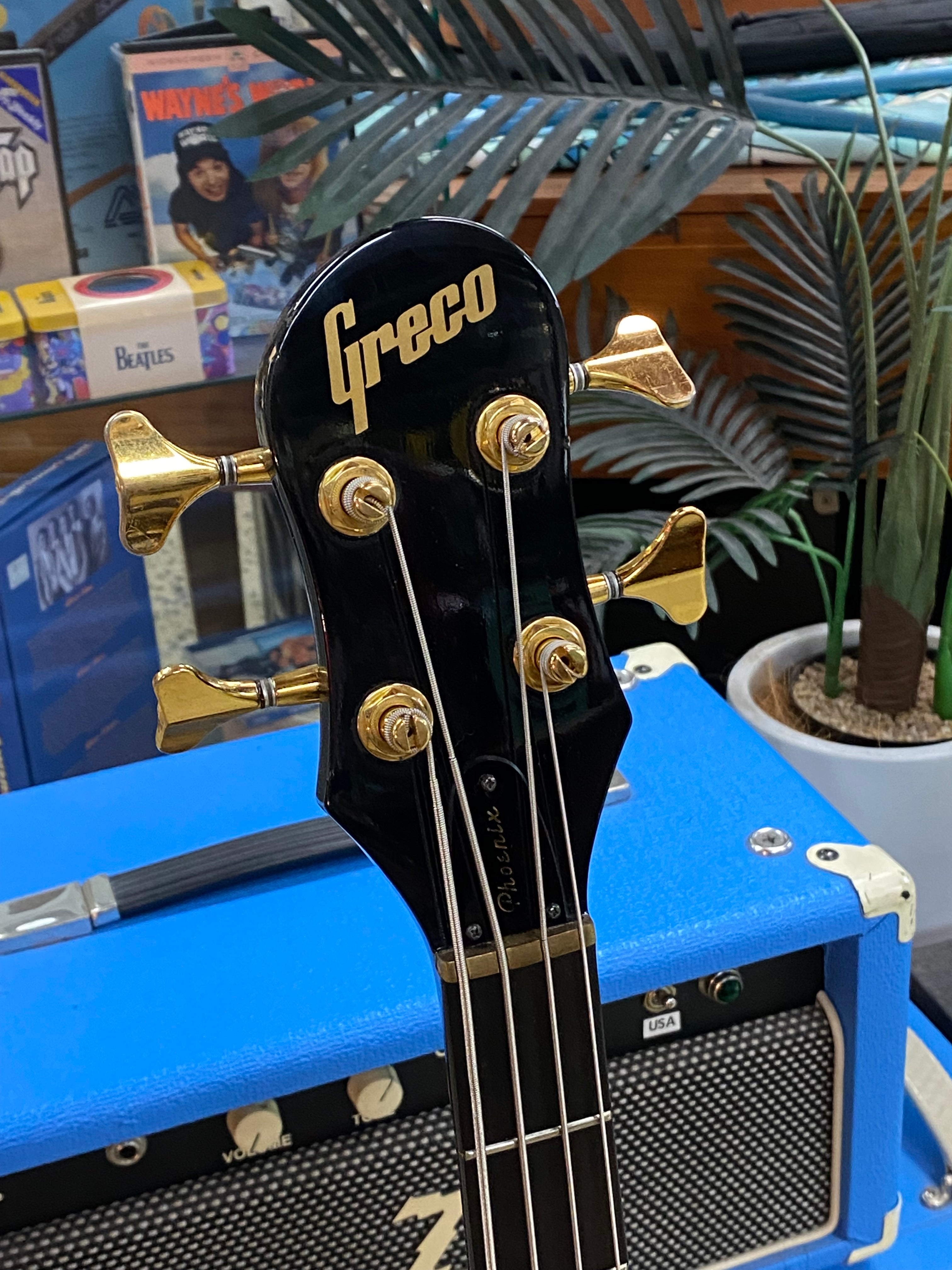 Greco Phoenix Series PXB-80 Bass w/bag | Black ***pre loved