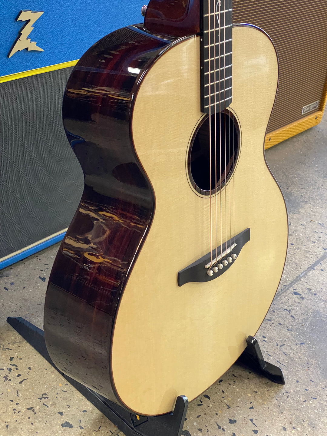 Fenech Guitars Masterbuilt MBGA Madagascar Bois De Rosa Acoustic