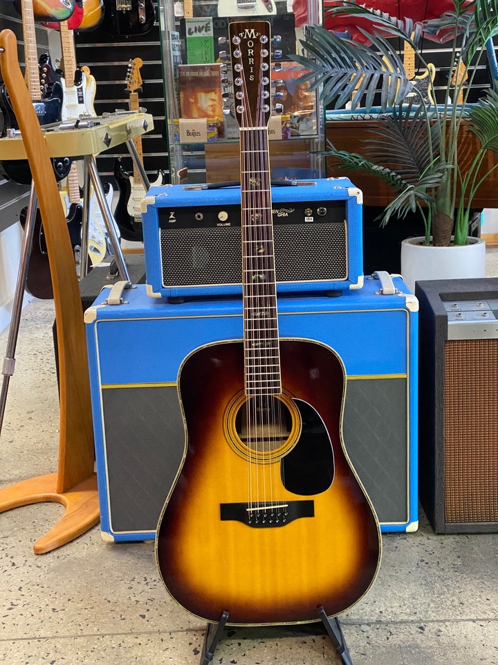 Morris B-50 Dreadnought 12 String | Sunburst ***pre loved***